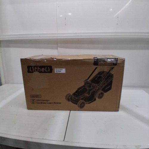 LITHELI U20 HANDY SERIES 20 V 4.0 AH BRUSHLESS LITHIUM ION PUSH 13" CORDLESS ELECTRIC LAWN MOWER (1 BATTERY INCLUDED) - (MODEL: U20L-M02-0A110) image 6