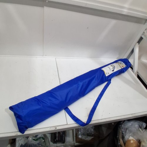 SPORT-BRELLA PORTABLE ADJUSTABLE LEANING AND VERTICAL UMBRELLA WITH CARRYING BAG - 8FT - BLUE (MODEL: 250106) image 3