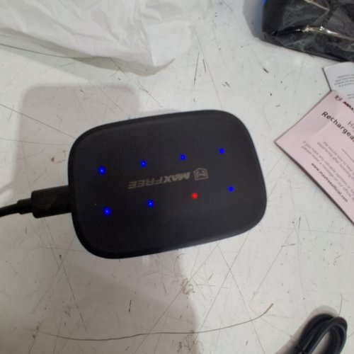 MAXFREE RECHARGEABLE AA BATTERY CHARGER - BLACK / BLUE (MODEL : AA-A1) image 2