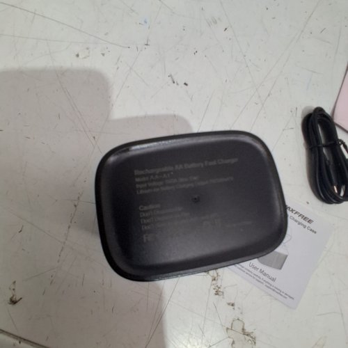 MAXFREE RECHARGEABLE AA BATTERY CHARGER - BLACK / BLUE (MODEL : AA-A1) image 4