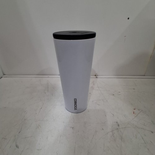 CORKCICLE COLD CUP TUMBLER - 24OZ/700ML - WHITE/BLACK image 2