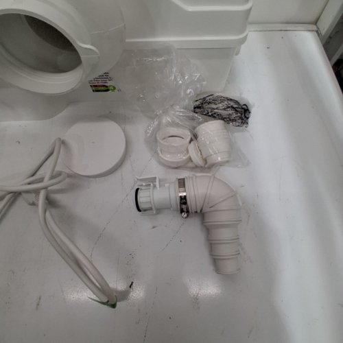 FAVORCOOL 600W UPFLUSH MACERATOR SEWAGE PUMP FOR BASEMENT BATHROOM AND OFF-GRID RV image 3