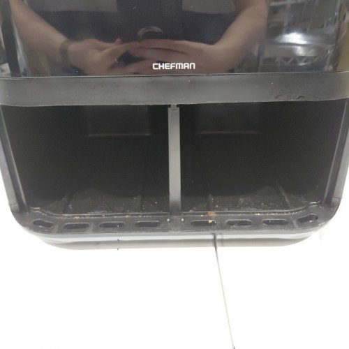 CHEFMAN TURBOFRY TOUCH SCREEN DUAL BASKET AIR FRYER WITH EASY VIEW BASKETS - 6QT TOTAL CAPACITY - BLACK (MODEL: RJ38-SQPF-3TDB-2W) image 5