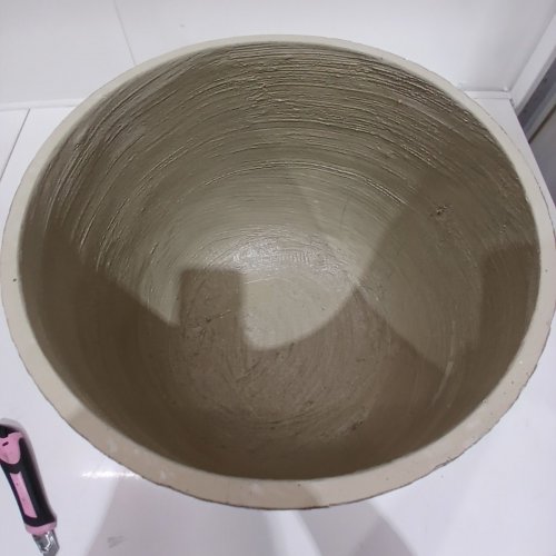 ABBOTT ROUGH TEXTURE PLANTER - EXTRA LARGE, 13" - TAUPE (MODEL:27-TERRAIN-494-SET) image 4