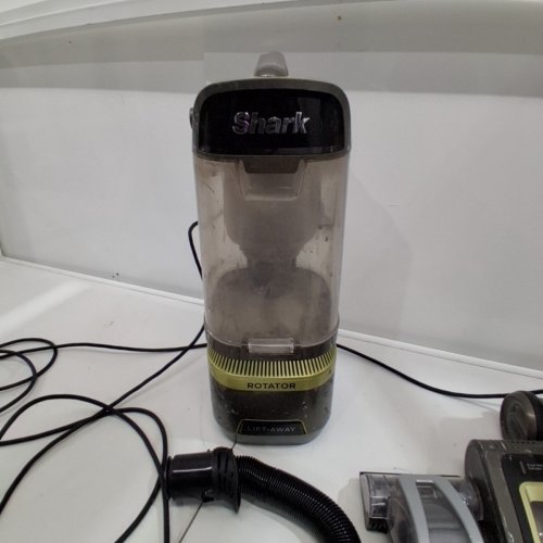 SHARK ROTATOR POWERED LIFT-AWAY UPRIGHT VACUUM CLEANER WITH SELF-CLEANING BRUSHROLL & HEPA FILTER- SILVER/GOLD - (MODEL: LA502) image 5