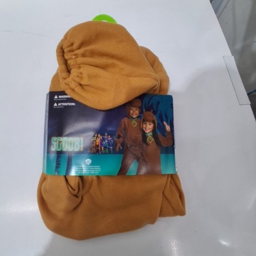 2PC UNISEX KID'S RUBIES SCOOBY DOO SCOOB! COSTUME - 2T - BROWN image 3