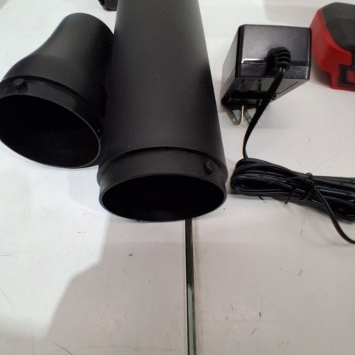 BULLSEYE RECHARGEABLE CORDLESS BLOWER - 20 V, 24,000 RPM - RED / BLACK image 6
