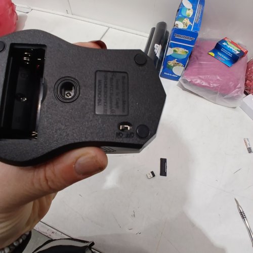 WIRELESS COMPUTER MOUSE - YELLOW / BLACK image 2