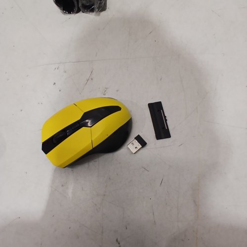 WIRELESS COMPUTER MOUSE - YELLOW / BLACK image 3