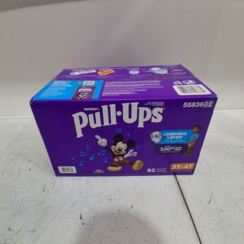 92PK HUGGIES PULL-UPS POTTY TRAINING DIAPERS - 3T-4T image 2