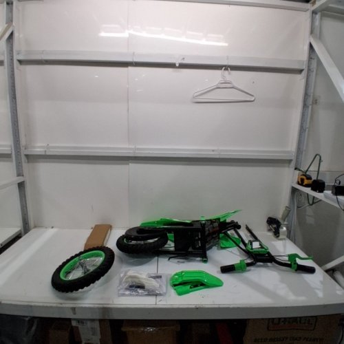 HYPER BICYCLES ELECTRIC YOUTH DIRTKBIKE - 12.8 KM/H MAX SPEED - 12 V - GREEN (MODEL: WMC-GRN-1250) image 5