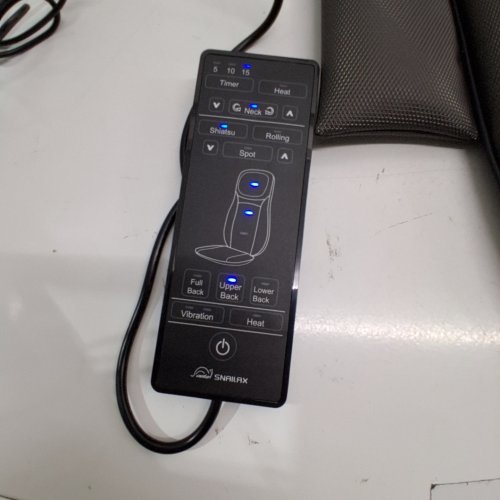 SNAILAX SHIATSU NECK & BACK MASSAGER MASSAGE CHAIR PAD WITH HEAT - SL-233 image 3