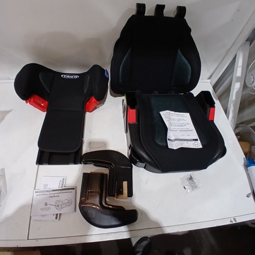 GRACO 2-IN-1 TURBOBOOSTER HIGHBACK TO BACKLESS BOOSTER CAR SEAT - 40-100LB MAX - BLACK (MODEL: 2168325) image 3