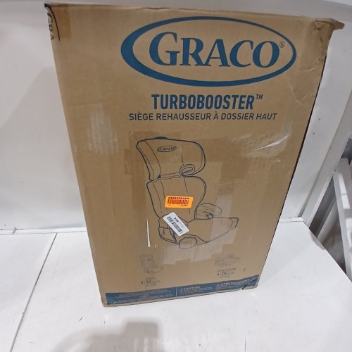 GRACO 2-IN-1 TURBOBOOSTER HIGHBACK TO BACKLESS BOOSTER CAR SEAT - 40-100LB MAX - BLACK (MODEL: 2168325) image 4