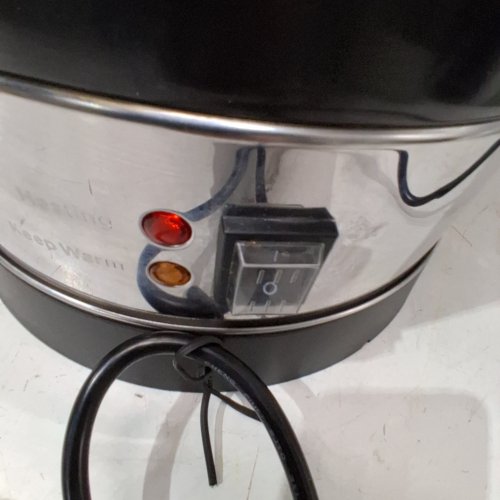 ZULAY KITCHEN STAINLESS STEEL ELECTRIC COFFEE URN - 1500W, 110 V-120 V / 100CUP - BLACK (MODEL: 1002395) image 2