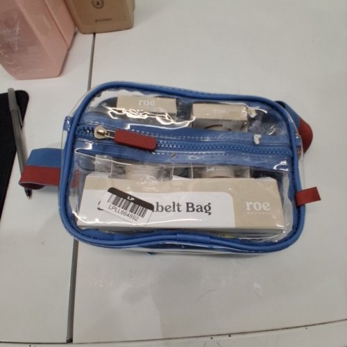 3PC ROE WELLNESS SPF SUNBELT BAG WITH SUNSCREEN & MINERAL POWDER- BLUE BAG image 2