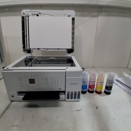 EPSON ECOTANK ALL-IN-ONE WIRELESS COLOUR CARTRIDGE-FREE SUPERTANK SCANNER/PRINTER/COPIER - WHITE (MODEL: ET-4903) image 3