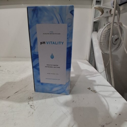PH VITALITY STAINLESS STEEL ALKALINE WATER PITCHER - 64OZ image 2