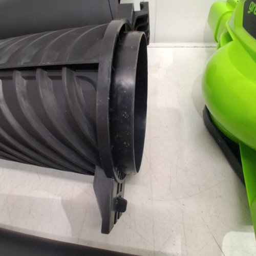 GREENWORKS 2-SPEED LEAF BLOWER/VACUUM *TOOL ONLY*- 375CFM/230MPH - 40V- GREEN/BLACK (MODEL: BVF443) image 3