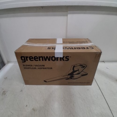 GREENWORKS 2-SPEED LEAF BLOWER/VACUUM *TOOL ONLY*- 375CFM/230MPH - 40V- GREEN/BLACK (MODEL: BVF443) image 6