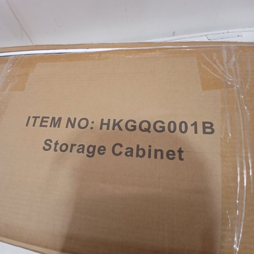 STORAGE CABINET - BLACK (MODEL: HKGQG001B) image 2