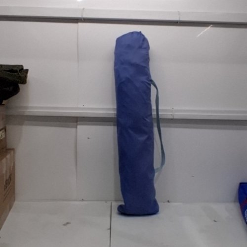 BEACH TENT SUN SHELTER UPF 50+ PROTECTION CANOPY WITH CARRYING BAG - FOR 4 PERSON - 60" X 105" X 65" - BLUE/GREY-(MODEL:YL-BEACH5A) image 5