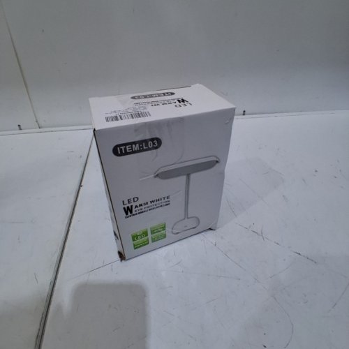 MAYTHANK LED RECHARGEABLE CORDLESS GOOSENECK DESK LAMP - 4200 MAH - WHITE (MODEL: L03) image 4