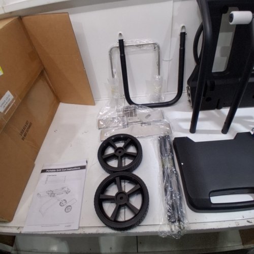 QULIMETAL OUTDOOR GRILL STAND FOR WEBER/BLACKSTONE VARIOUS MODELS - BLACK - (MODEL: QM01CJ) image 4