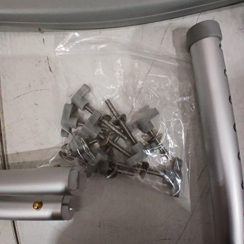 MEDLINE GUARDIAN DELUXE ALUMINUM BATH CHAIR - 400LBS CAP - GREY (MODEL: G2-101KRX1) image 3