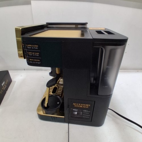 NINJA LUXE CAFÉ PRO 4-IN-1 LIMITED EDITION ESPRESSO COFFEE MAKER - EMERALD / GOLD (MODEL: ES701GNGD) image 7