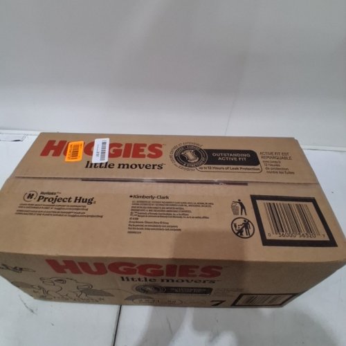 88PK HUGGIES LITTLE MOVERS DIAPERS - SIZE 7 image 3