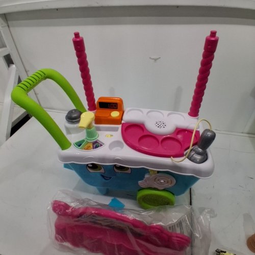 *FRENCH VERSION* LEAPFROG SCOOP AND LEARN PLASTIC ICE CREAM CART TOY SET - FOR KIDS AGED 2+YRS - MULTICOLOUR (MODEL: 80-600700) image 5