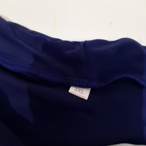 WOMEN'S BONNEUITBEBE LACE HOLLOW OUT SWIMSUIT BOTTOMS - 3XL - NAVY BLUE image 2