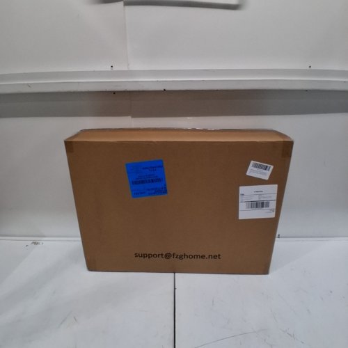 FZGHOME ENCLOSED STAINLESS STEEL LITTER BOX WITH LID, PAD, AND SCOOP - EXTRA LARGE - BEIGE (MODEL: T144) image 4