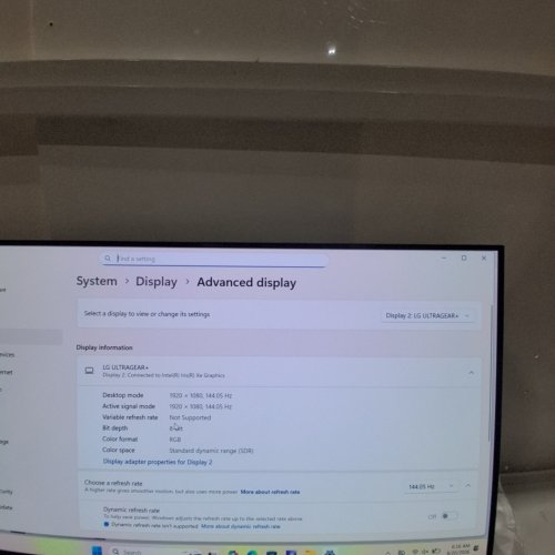 LG ULTRA GEAR 32" 4 K UHD (3840 X 2160) OLED GAMING MONITOR - DUALMODE 240HZ-480HZ, 0.03MS, NVIDIA, AMD FREESYNC PREMIUM PRO - (MODEL: 32GX870B) image 2