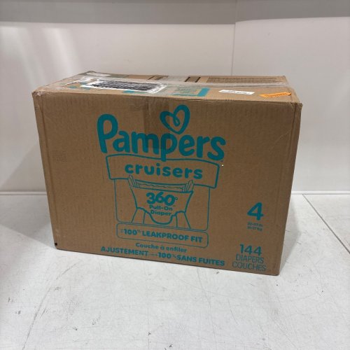 144PK PAMPERS CRUISERS 360° WITH STRETCHY WAISTBAND - SIZE 4 image 3
