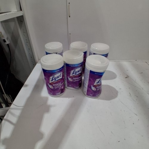 6PK (75 WIPES PER) LYSOL DISINFECTING WIPES - LAVENDER AND COTTON image 3