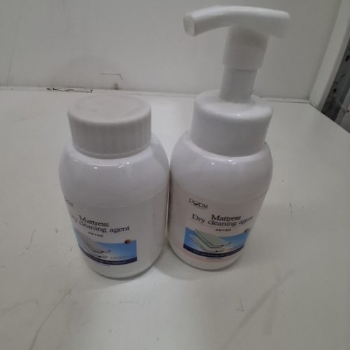 2PC PORM MATTRESS DRY CLEANING AGENT WITH PUMP AND REFILL BOTTLE FOR STAINS AND ODOUR REMOVAL - 300ML EACH image 3