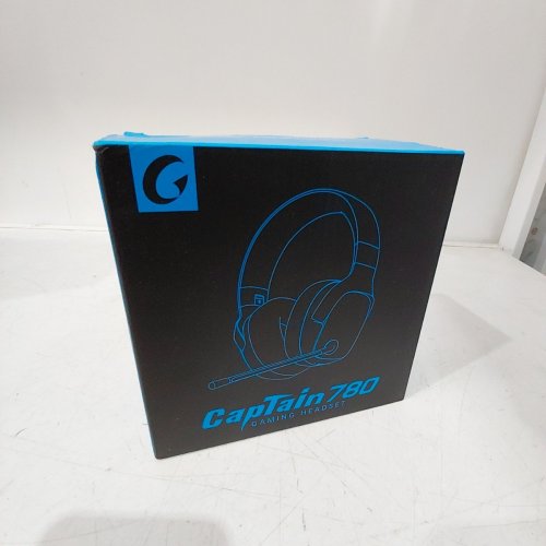 GTHEOS WIRELESS NOISE CANCELLING GAMING HEADSET - 2.4GHZ - BLACK/GREEN (MODEL: CAPTAIN780) image 2