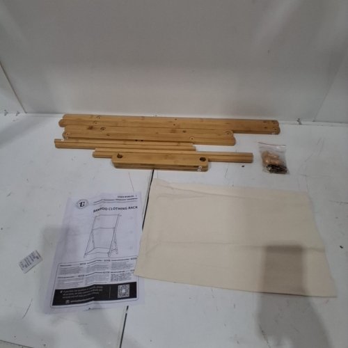 WOODEN BABY CLOTHING RACK - 39" X 52" - (MODEL: BH2315) image 2