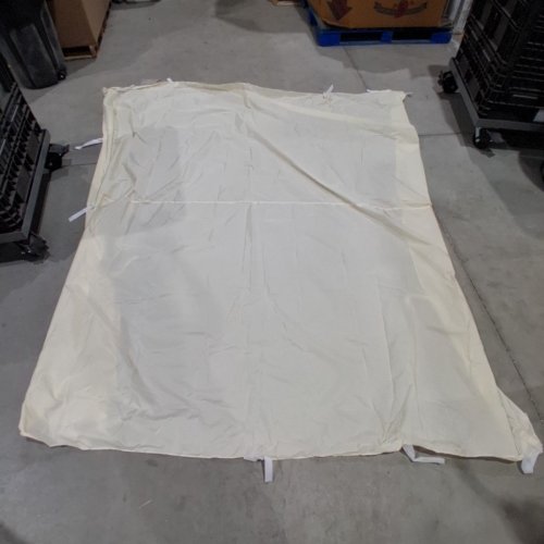 NINMORTH POLYESTER WATERPROOF CANOPY SUNSHADE *SHADE ONLY* - 9.8FT X 8.5FT - BEIGE image 3