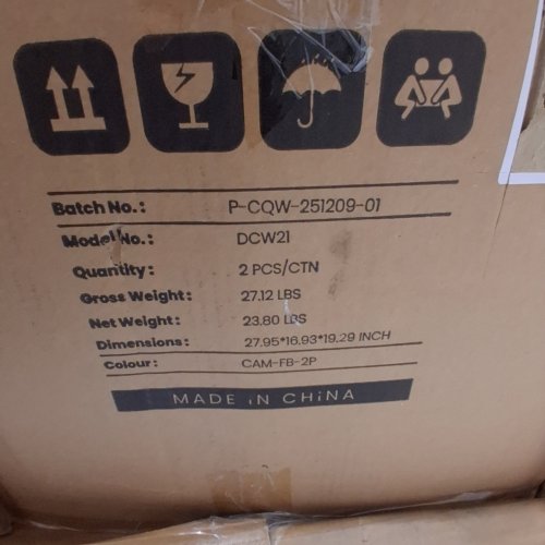 2PK MALOL MODERN UPHOLSTERED DINING CHAIRS WITH BACK - CAMEL (MODEL: DCW21) image 5