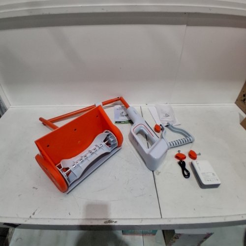 LITHELI U20 LIGHTWEIGHT CORDLESS BATTERY OPERATED SNOW THROWER - 13" - 20V 4AH - ORANGE/WHITE (MODEL: U20SS01-0A110 / EGT090040) image 3