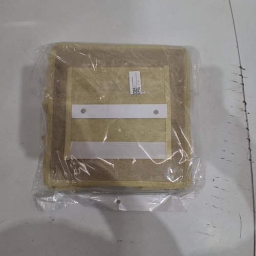 HANGING FABRIC STORAGE ORGANIZER - 38" X 10" - BEIGE image 6