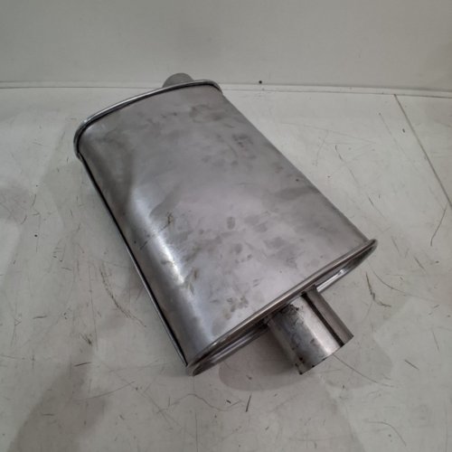 WALKER UNIVERSAL FIT EXHAUST MUFFLER INSTALLER TURBO - 2.5" ID 2.5" OD - SILVER (MODEL: 17615) image 2