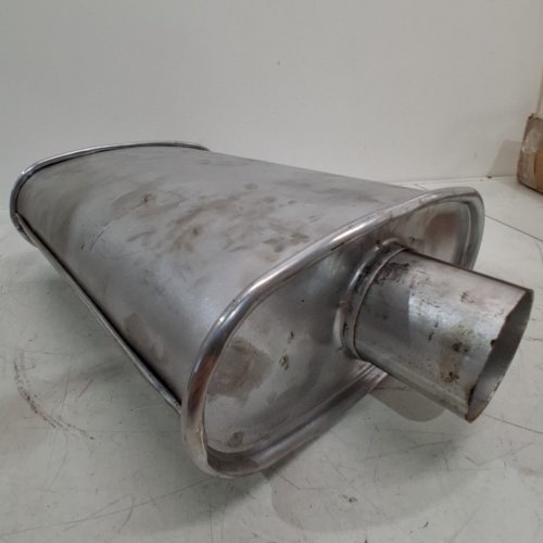 WALKER UNIVERSAL FIT EXHAUST MUFFLER INSTALLER TURBO - 2.5" ID 2.5" OD - SILVER (MODEL: 17615) image 3