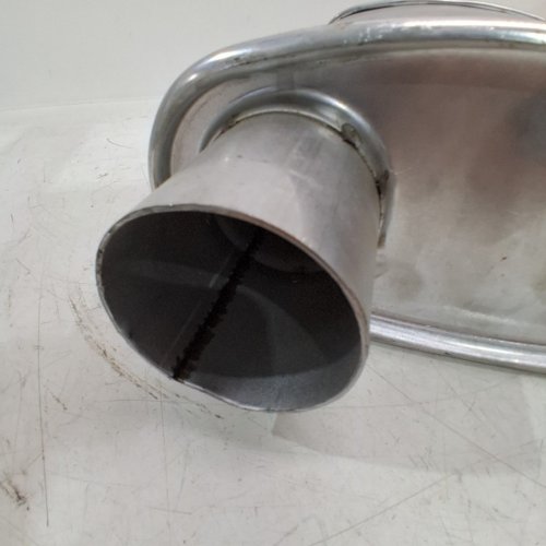 WALKER UNIVERSAL FIT EXHAUST MUFFLER INSTALLER TURBO - 2.5" ID 2.5" OD - SILVER (MODEL: 17615) image 6