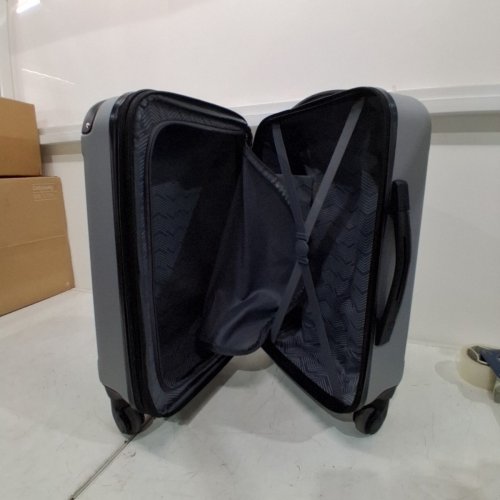 TRAVELERS CLUB CHICAGO EXPANDABLE SPINNER CARRY-ON LUGGAGE - 20" - GREY (MODEL:HS-20720-EX-010N) image 3