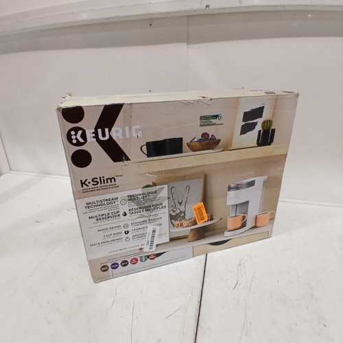 KEURIG K-SLIM SINGLE SERVE COFFEE MAKER - WHITE image 5