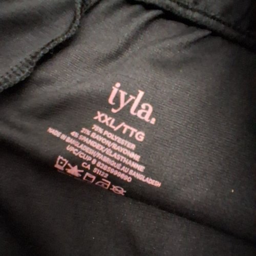 WOMEN'S IYLA PULL-ON BOOT LEG PANT- XXL - BLACK image 2